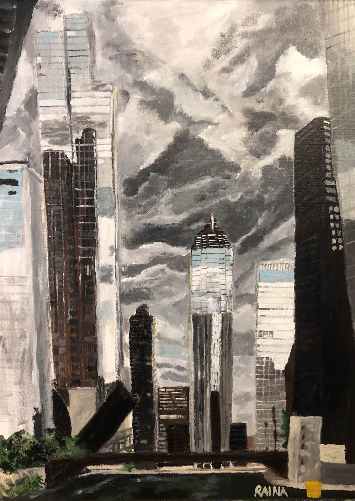 Cityscape painting — Chicago