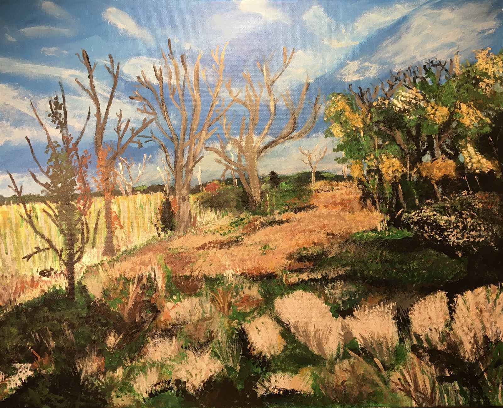 Landscape painting — Prairie